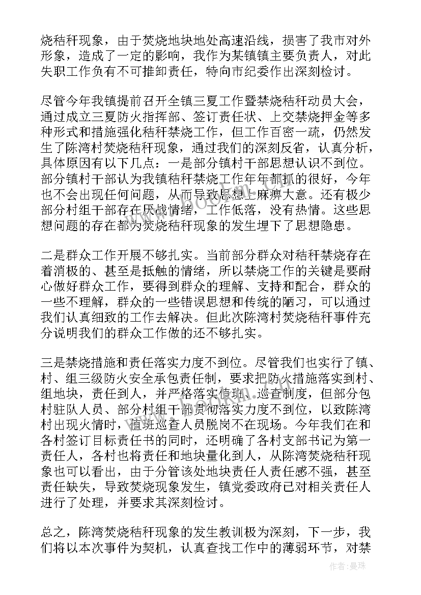 最新村党支部书记检讨书(优质5篇)