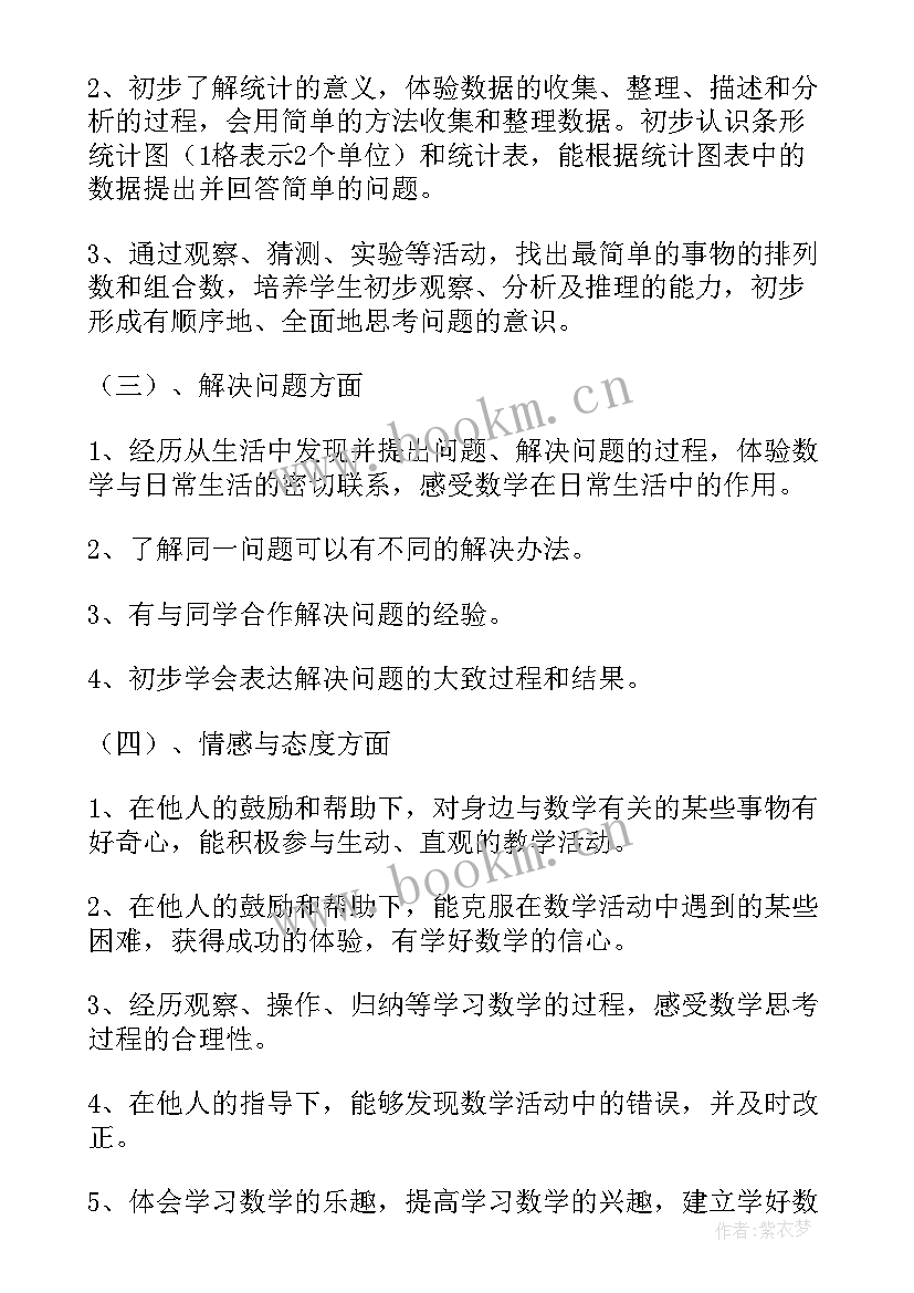 最新人教版二年级下数学教学工作计划(优秀7篇)