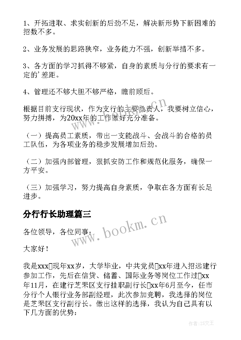 分行行长助理 银行分行行长述职报告(实用5篇)