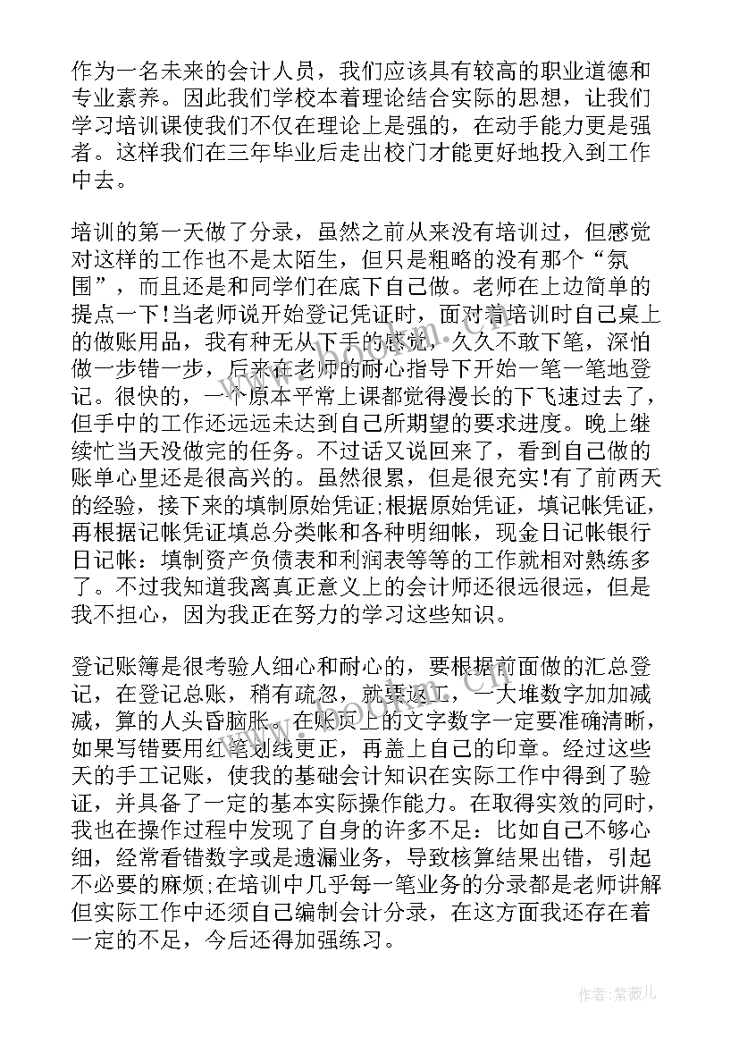 最新会计工作总结(汇总5篇)