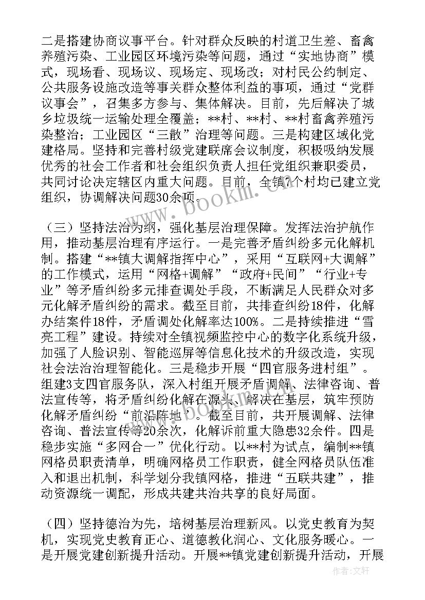 最新基层治理总结题目(优秀5篇)