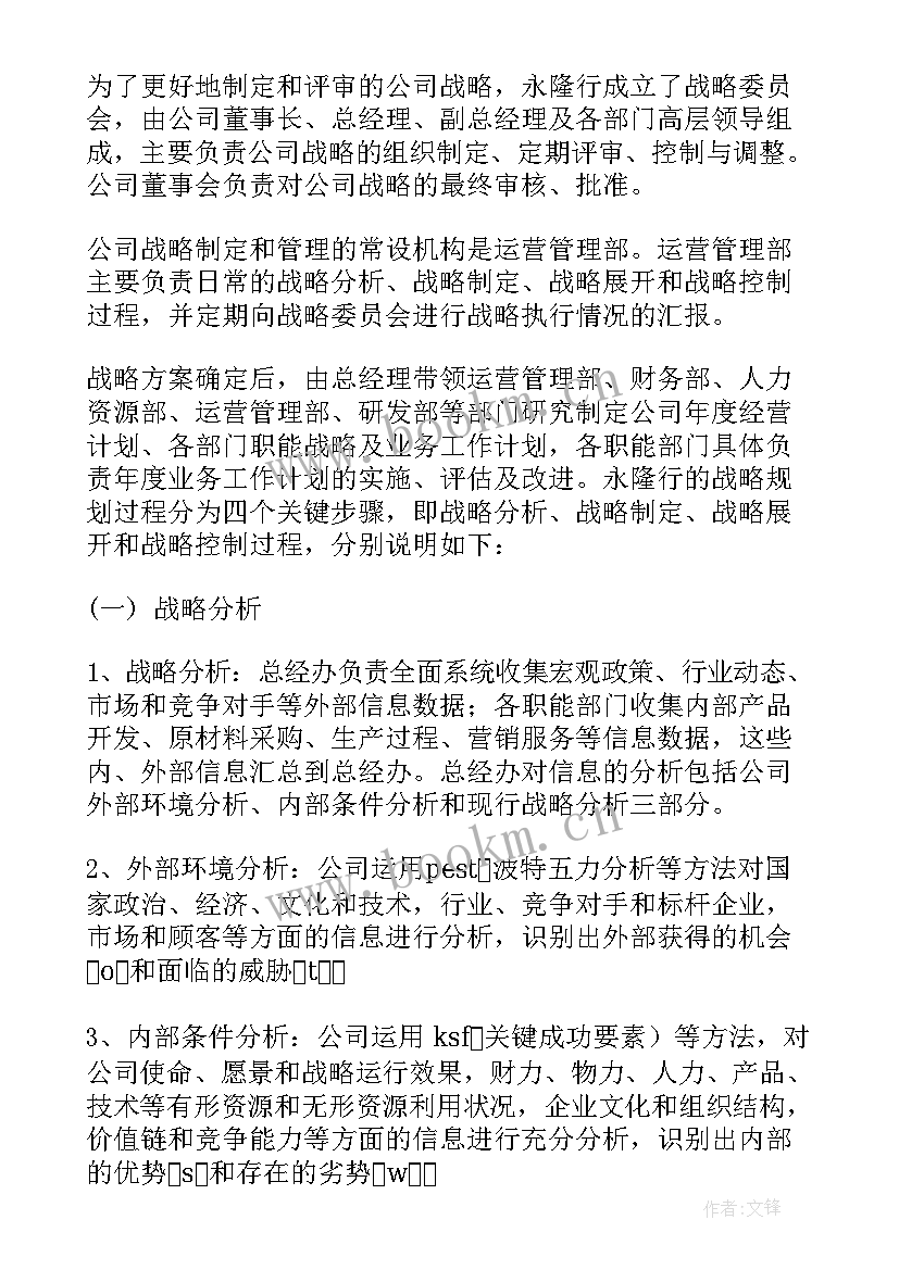 公司战略整改方案(实用5篇)