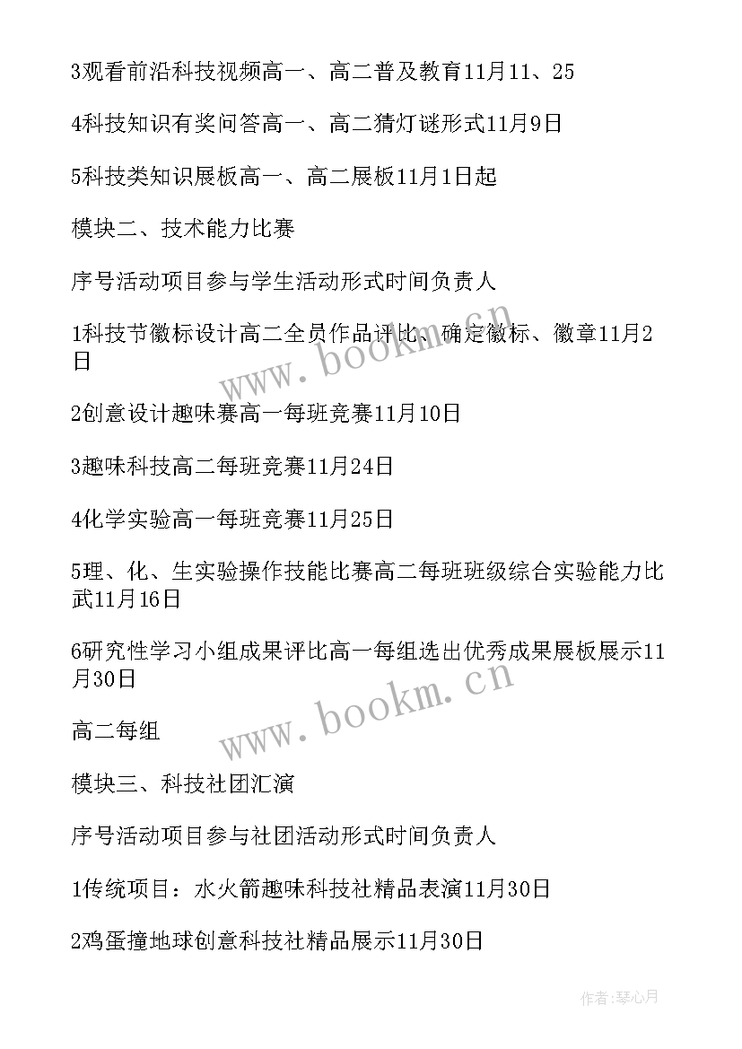 最新小学科技节活动倡议书(通用6篇)