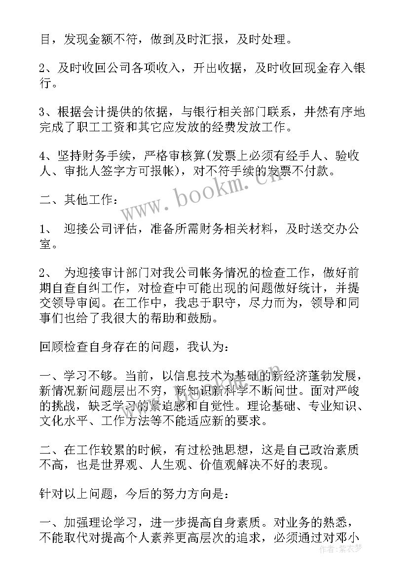 2023年公司出纳工作计划及目标(实用9篇)