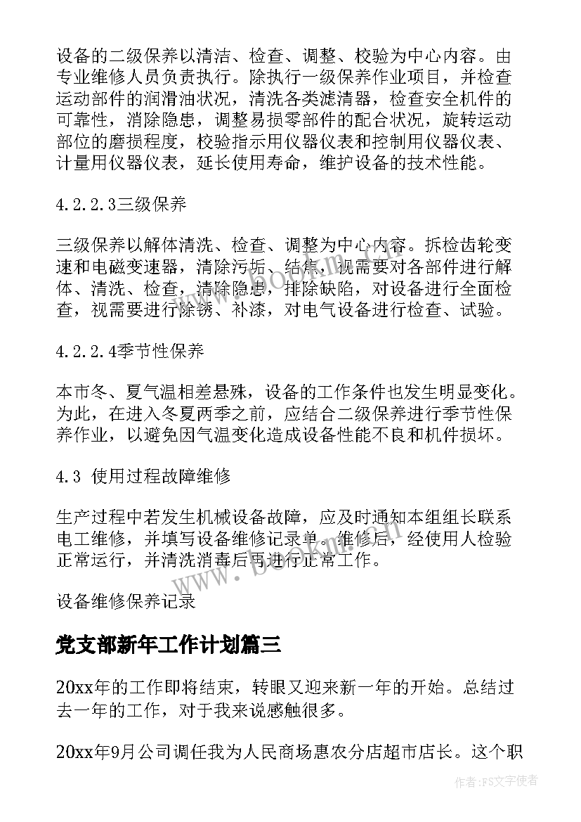 最新党支部新年工作计划 新年工作计划(精选7篇)