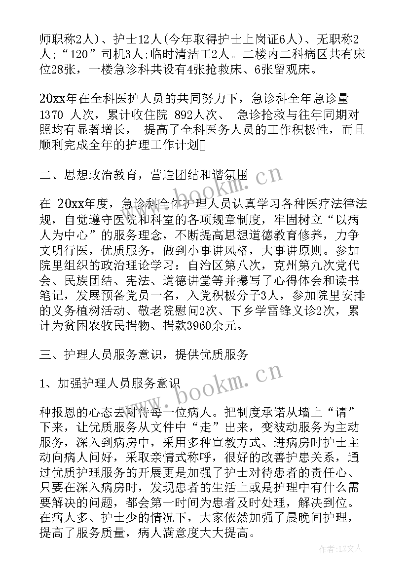 最新急诊科护士个人总结个人总结 急诊科护士个人年终总结(优质7篇)