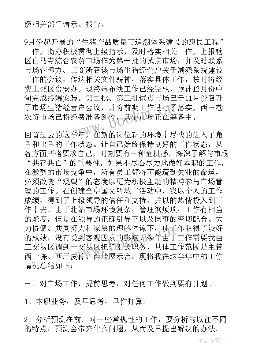 市场工作个人总结报告(模板5篇)