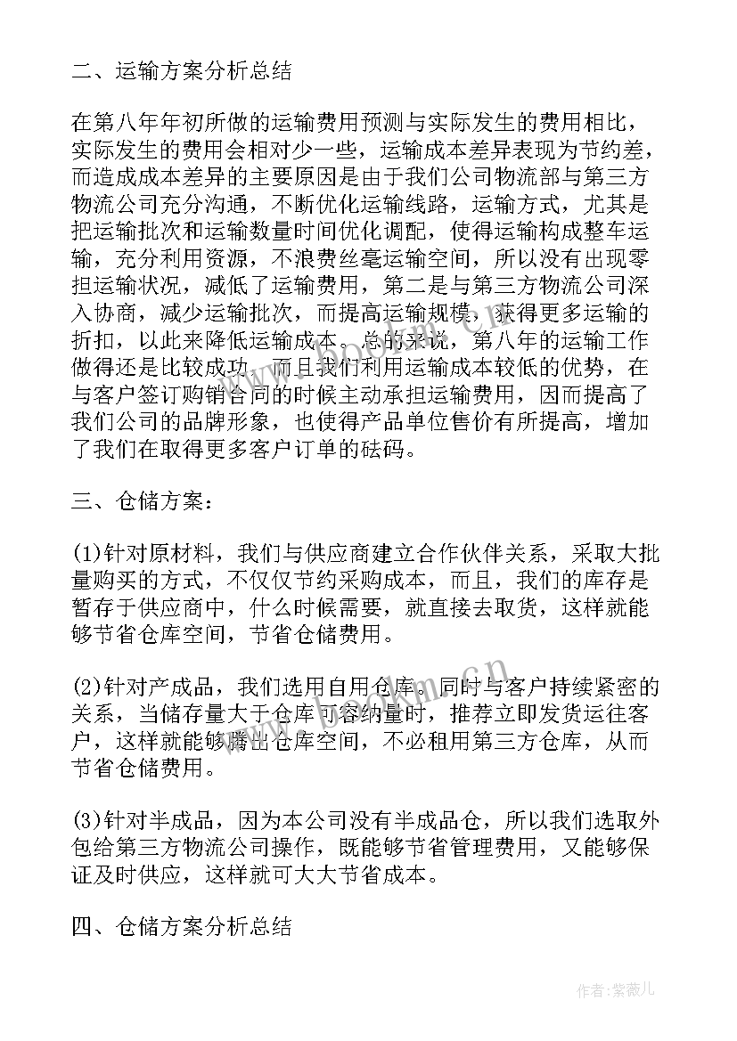 最新物流专业简历(优质9篇)