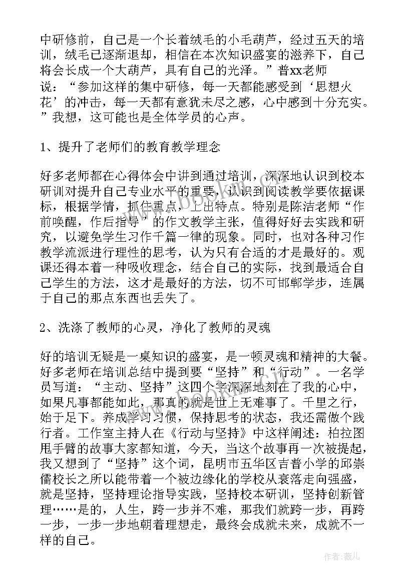 2023年小学语文课例研讨总结(精选5篇)