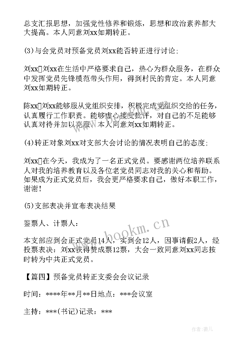 慰问党员支委会会议记录(实用5篇)