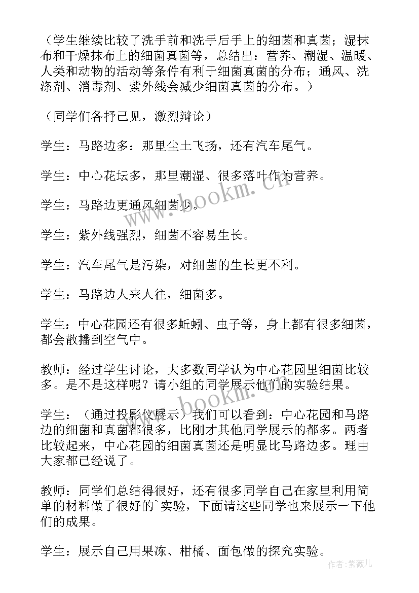 2023年教学反思小学 细菌的教学反思(优秀5篇)