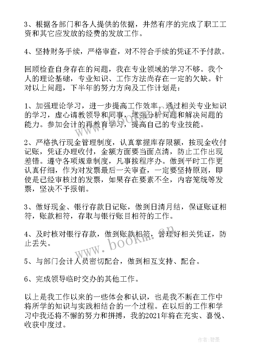 小学出纳工作计划(汇总5篇)