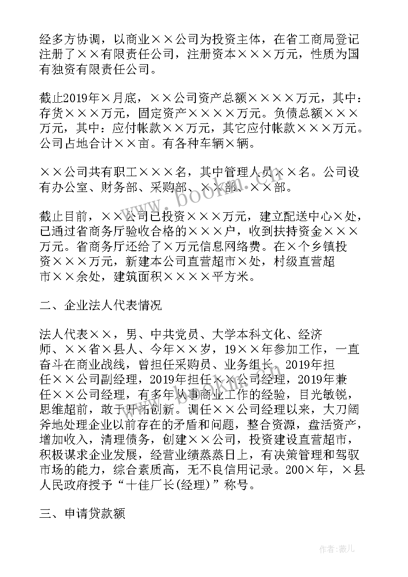 最新企业申请报告 企业项目申请报告(模板5篇)