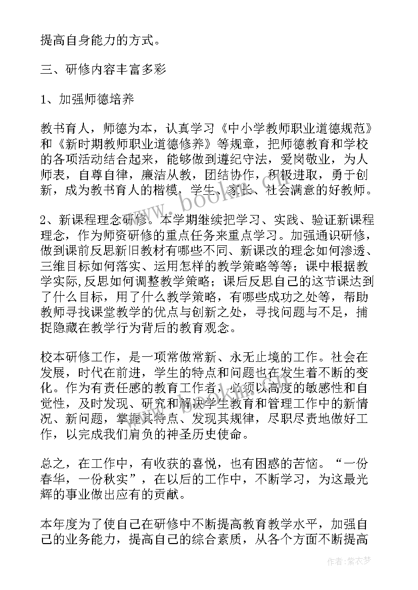 2023年教师研修个人总结报告(精选10篇)