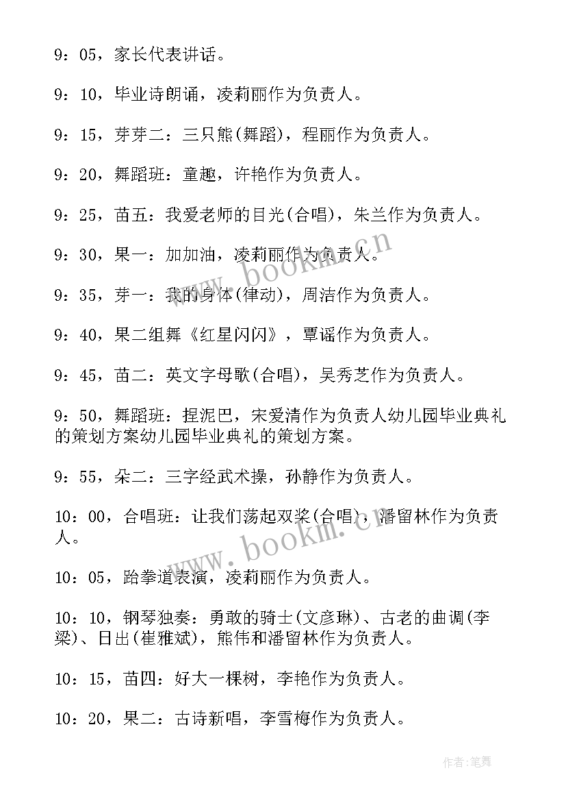 毕业策划活动书 毕业典礼策划(优质8篇)