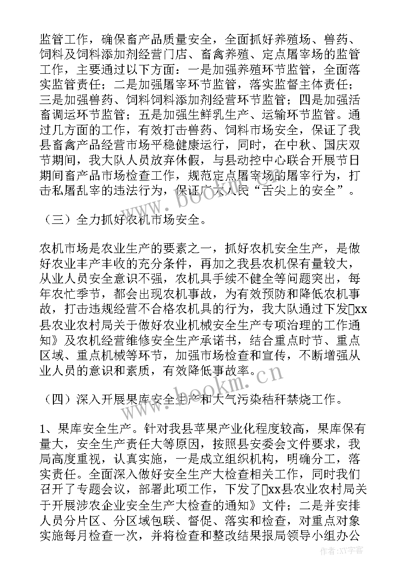 交通运输综合执法大队工作总结 县农业综合执法大队工作总结(优质5篇)