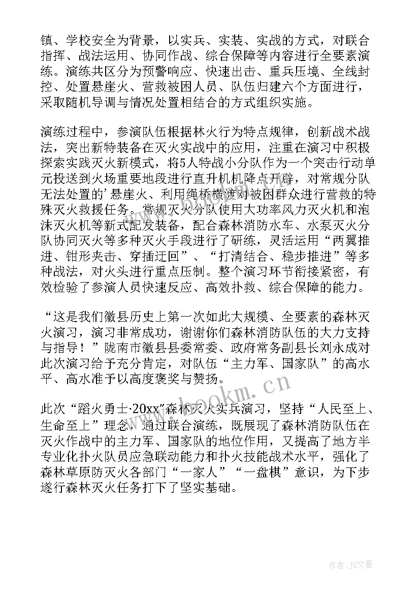 消防队灭火救援预案(大全5篇)