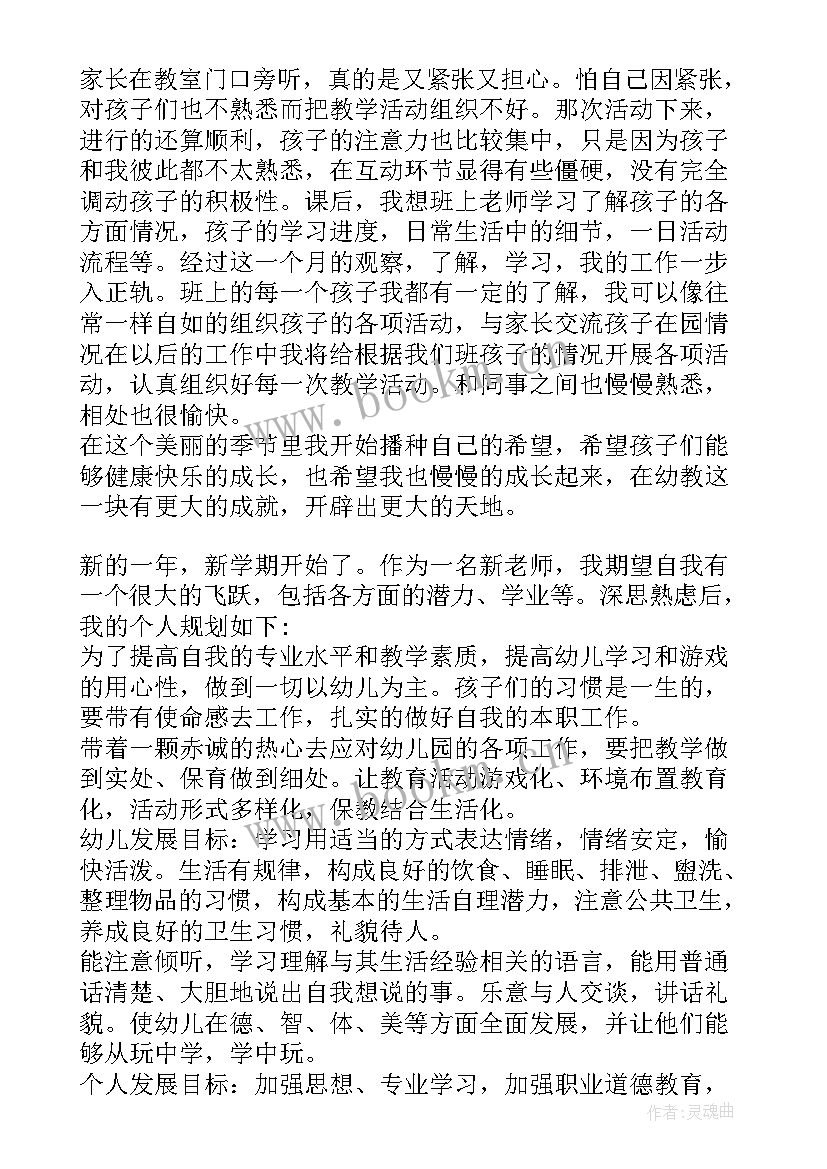 2023年幼儿园个人发展规划总结大班 幼儿园教师个人总结幼儿园发展规划(汇总6篇)