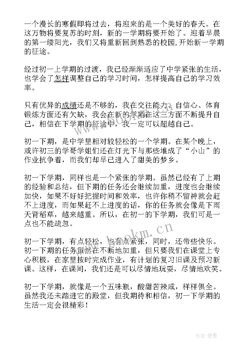 2023年学期总结与展望(模板5篇)