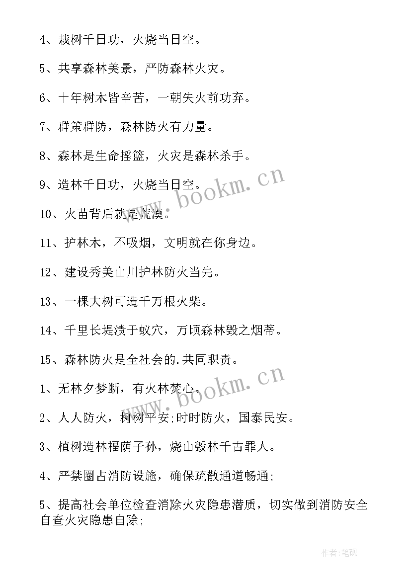 2023年森林防火手抄报内容高中 森林防火手抄报内容清晰(优秀5篇)