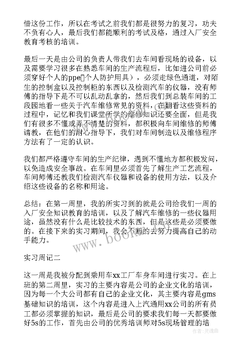 最新飞机维修实训报告洪都(模板5篇)