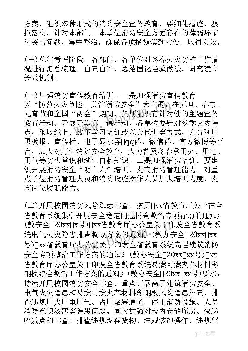 今冬明春火灾防控工作简报(优秀5篇)