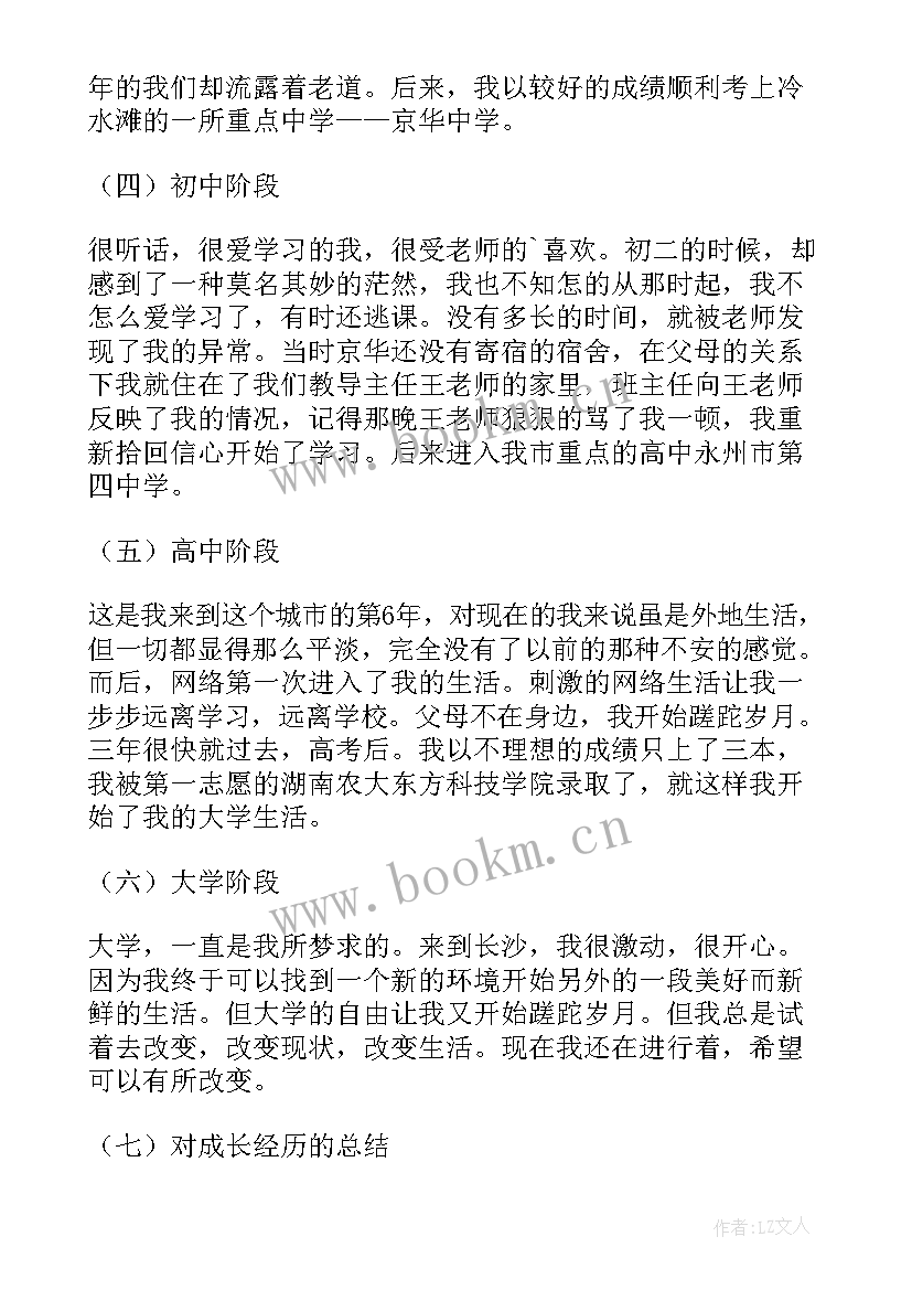 大学生心理自我分析报告 大学生自我成长分析论文(优质8篇)