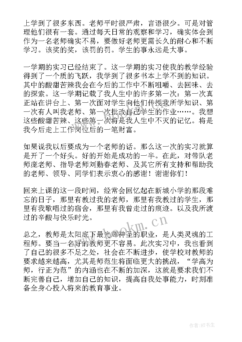 2023年小学教育实践报告(精选10篇)