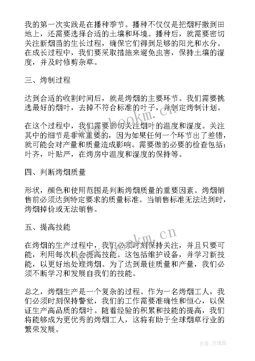 2023年烤烟工作总结(通用8篇)