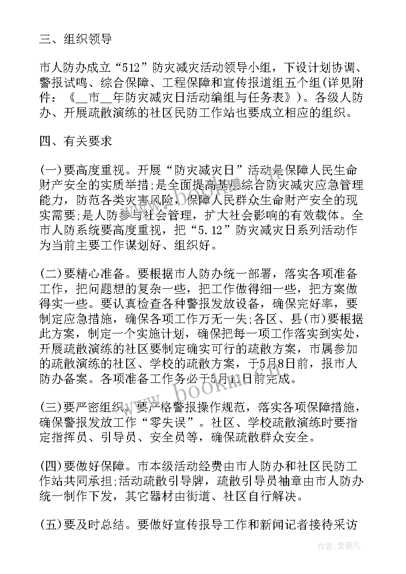 2023年防灾减灾应急措施 防灾减灾应急预案(模板5篇)