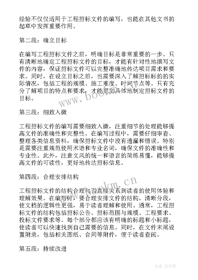 2023年招标公告心得体会(通用5篇)