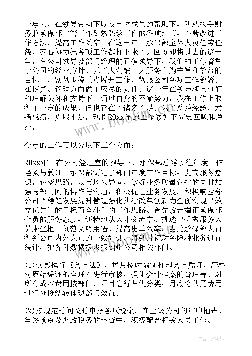 2023年保险公司个人年度工作总结理由(优质7篇)