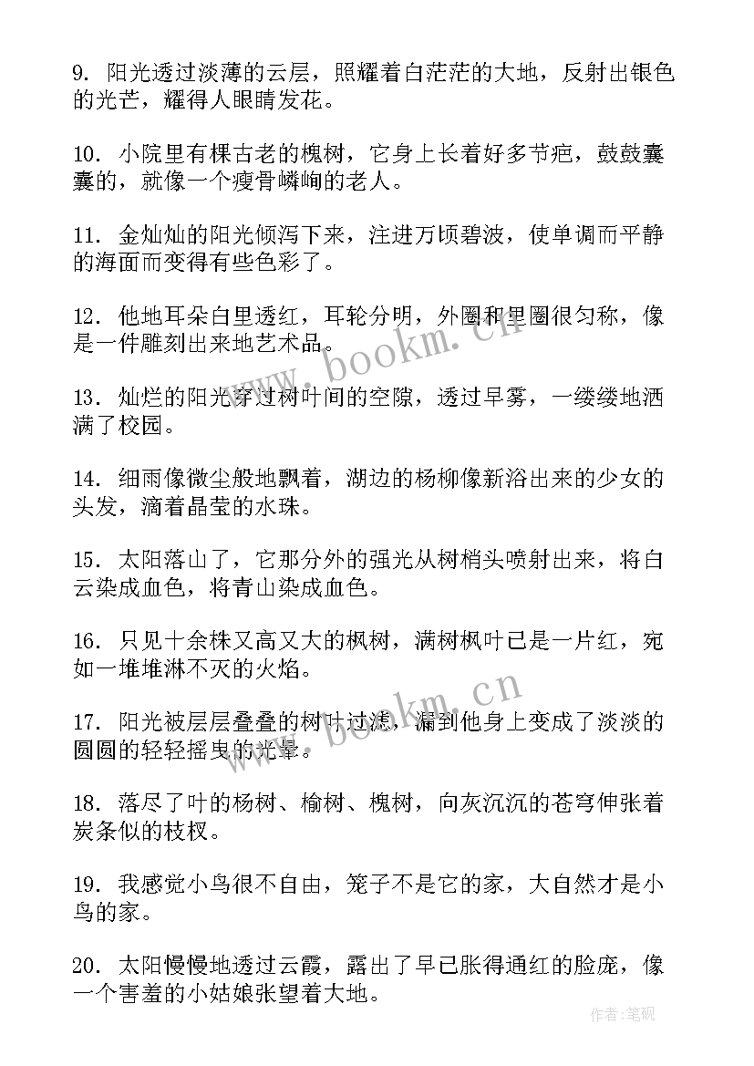 2023年三年级好段摘抄集 摘抄好词好句好段三年级(优质5篇)