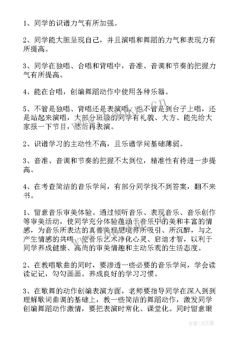 小学音乐室年度工作总结 小学音乐学期工作总结(大全5篇)