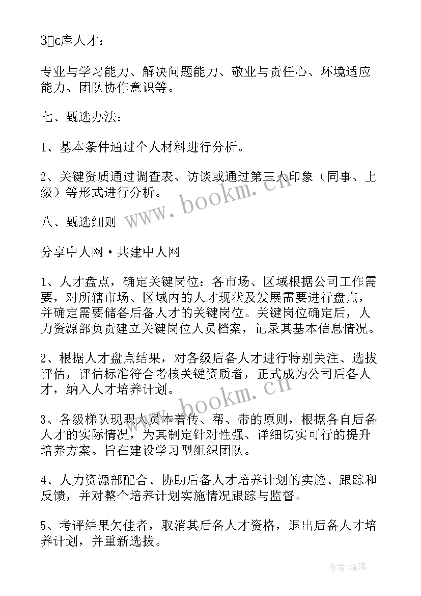 最新人才协会建设方案(通用5篇)