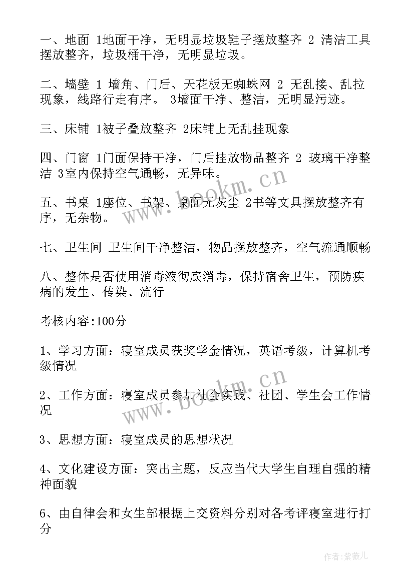 2023年文明寝室活动内容 高校开展文明寝室活动策划书(优秀5篇)