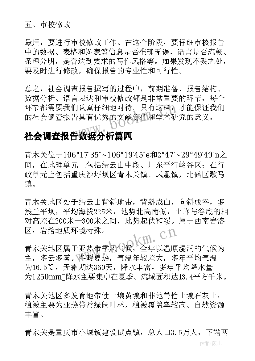 2023年社会调查报告数据分析 社会调查报告社会调查报告(大全7篇)