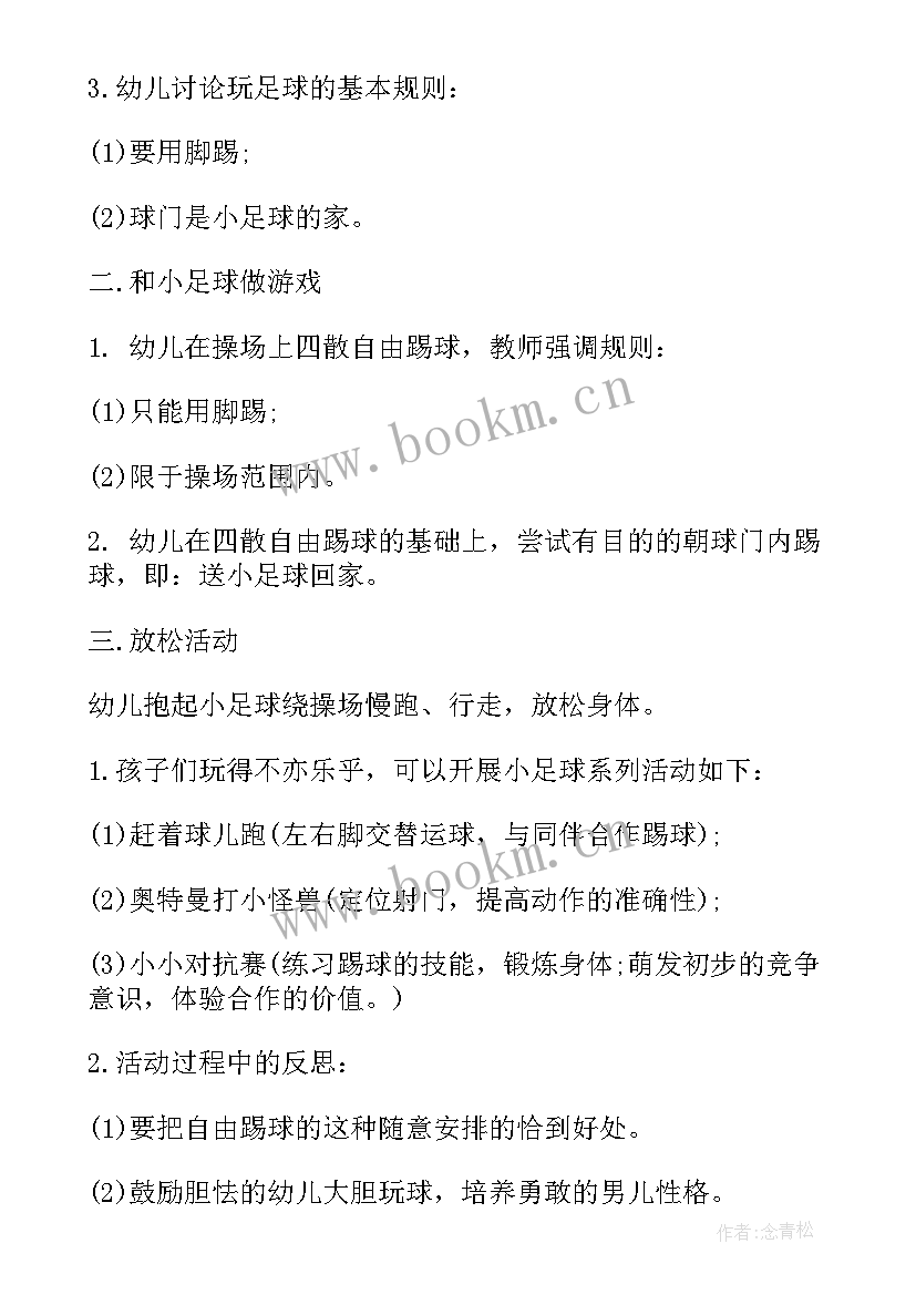 2023年大班足球射门活动教案反思(汇总5篇)