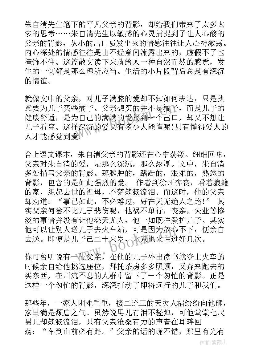 2023年一个王朝的背影读后感(大全8篇)