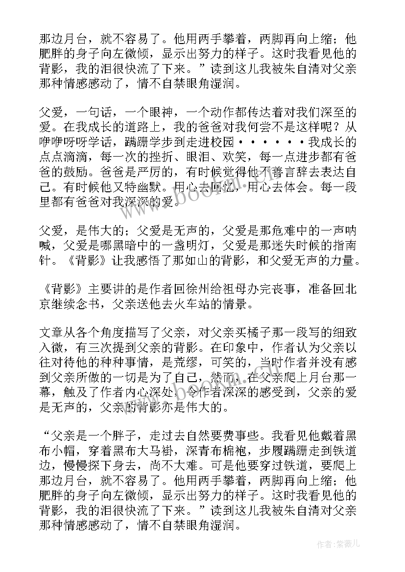 2023年一个王朝的背影读后感(大全8篇)