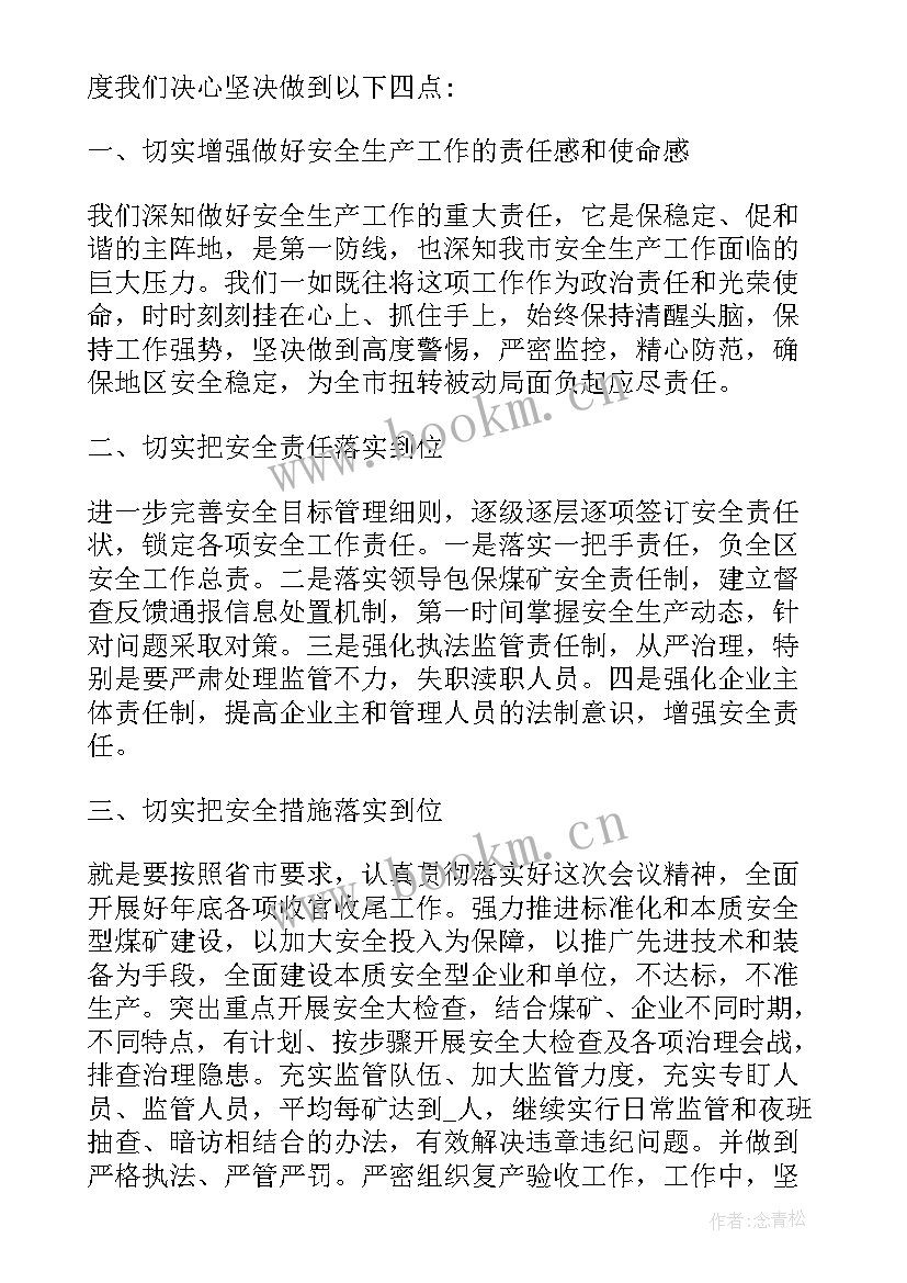 2023年副县长全县表态发言 安全工作会议表态发言稿(实用5篇)