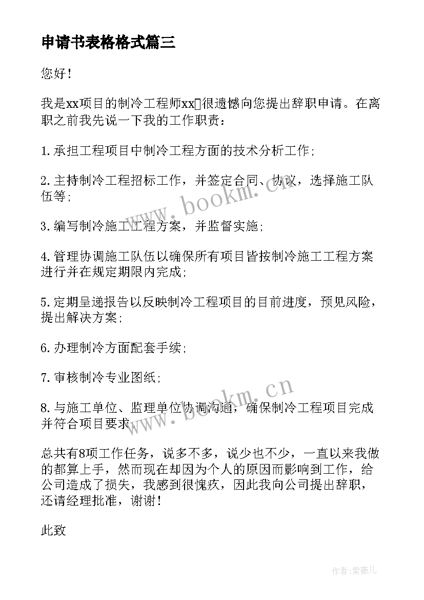 2023年申请书表格格式 表格式辞职申请书(实用5篇)