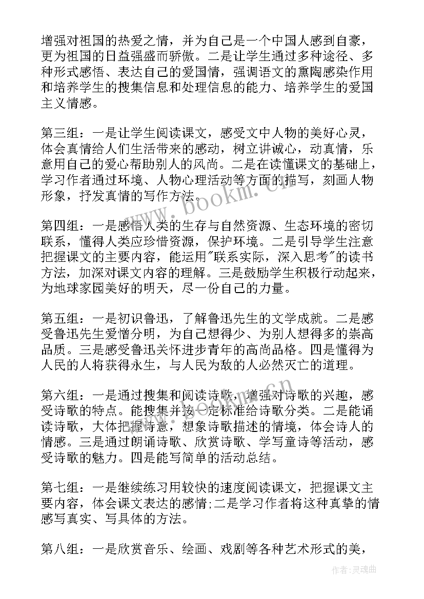 2023年部编版春教学设计 小学语文六年级教学设计(优秀6篇)