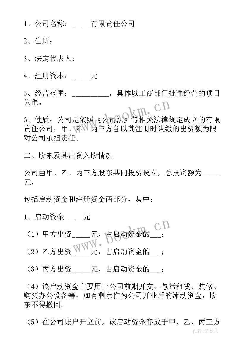 2023年公司股权投资协议 公司股权投资合作协议书(通用5篇)