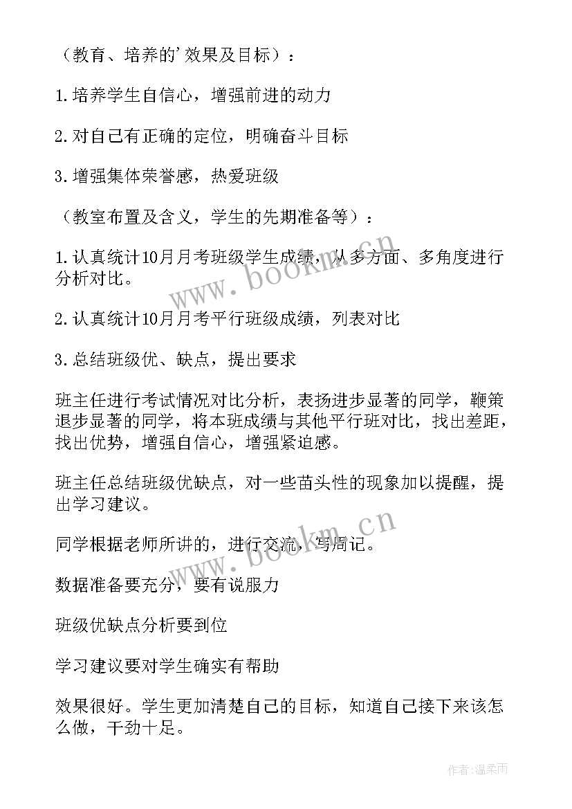 最新自信班会内容 自信班会设计方案(精选5篇)