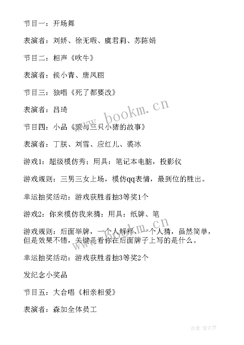 2023年企业年会策划方案(实用5篇)