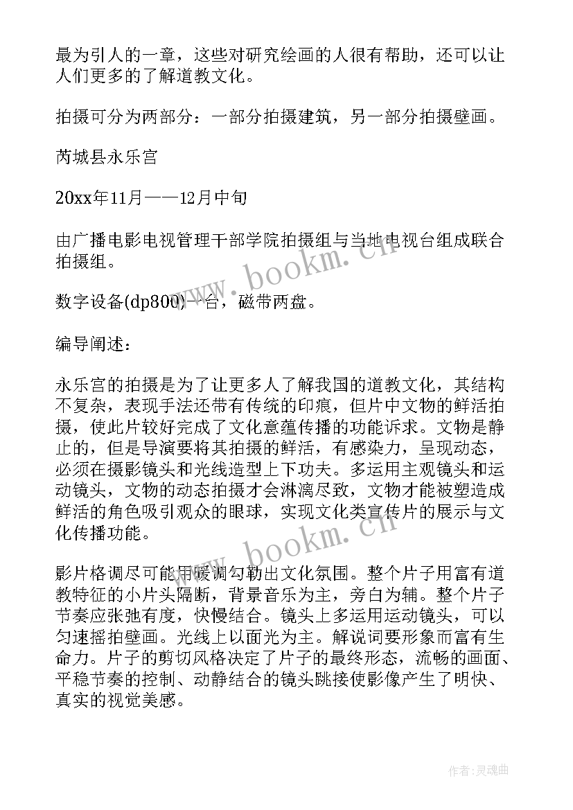 2023年微纪录片策划案(大全5篇)