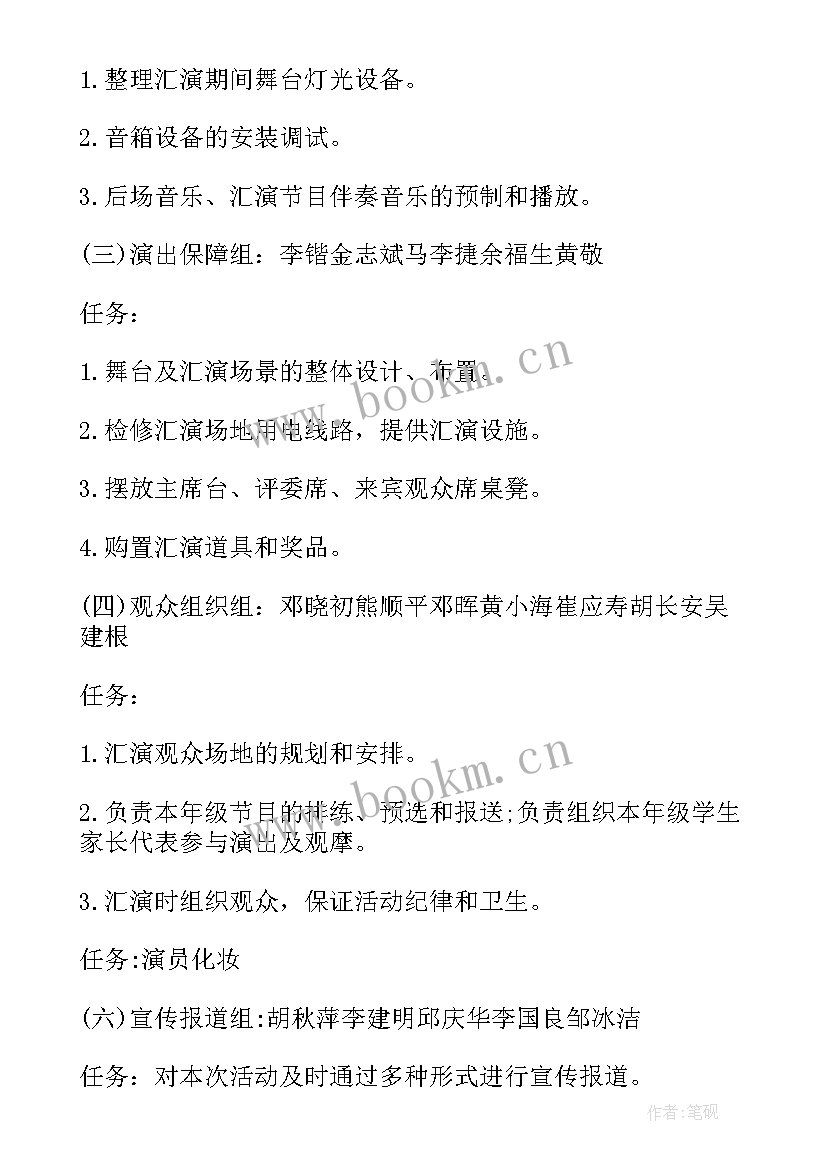 2023年社区七一汇演活动方案(汇总8篇)