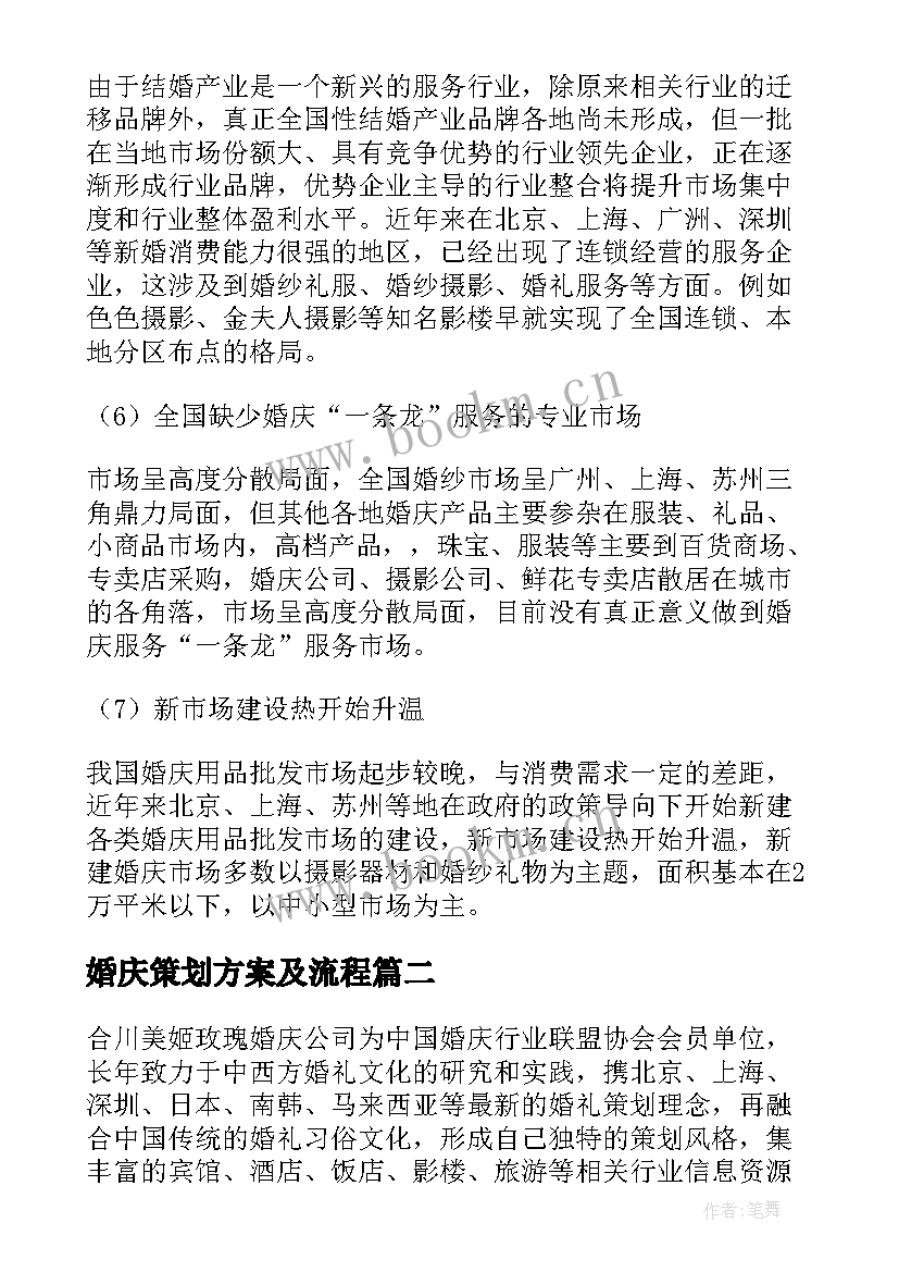 2023年婚庆策划方案及流程 婚庆策划方案(模板6篇)