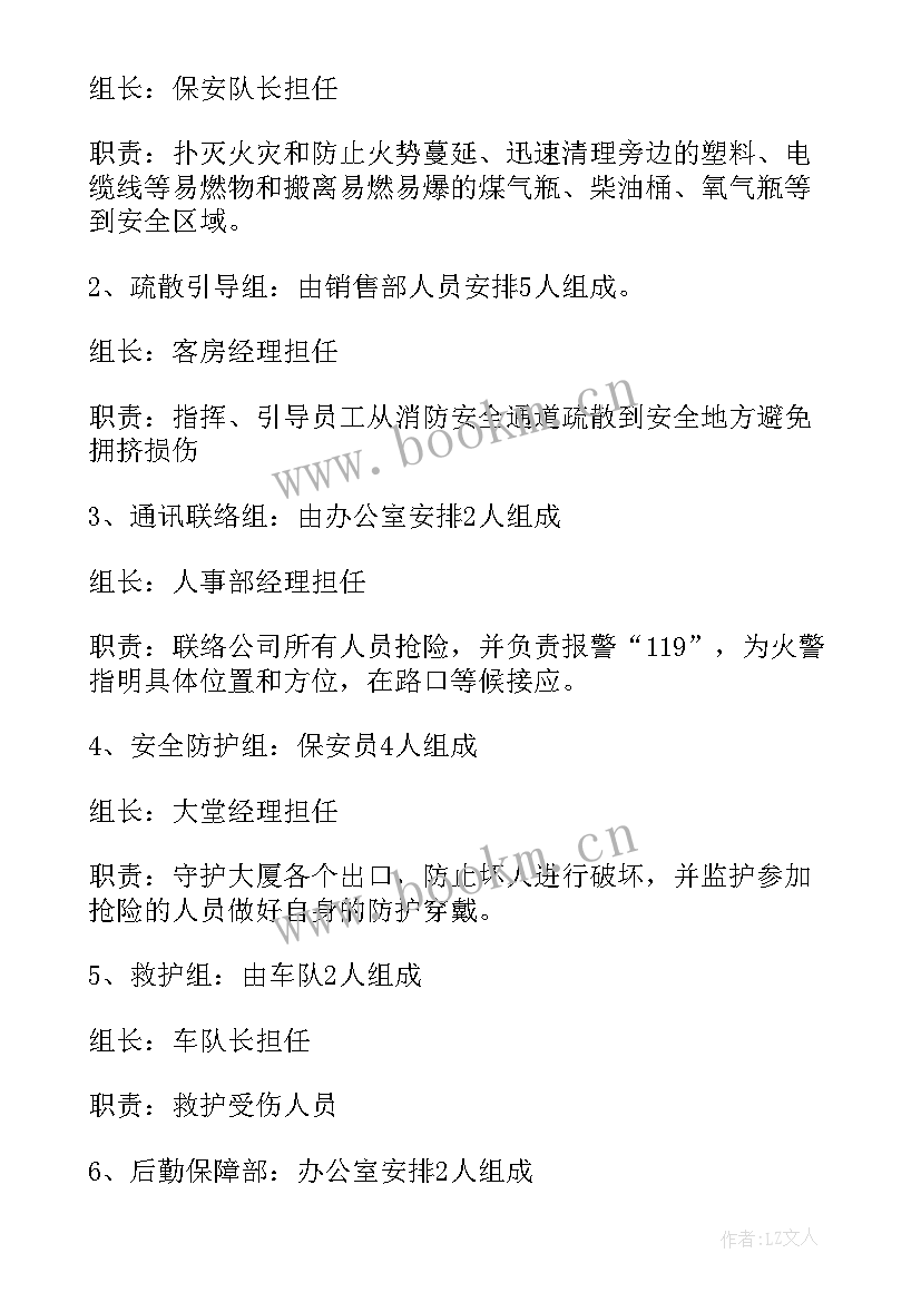 口腔门诊消防应急预案(汇总7篇)